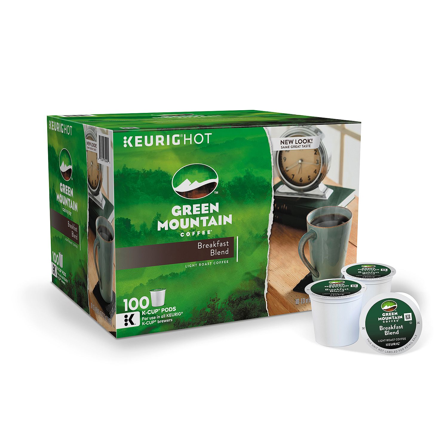 (image for) Green Mountain Coffee, Breakfast Blend (100 K-Cups) - Click Image to Close